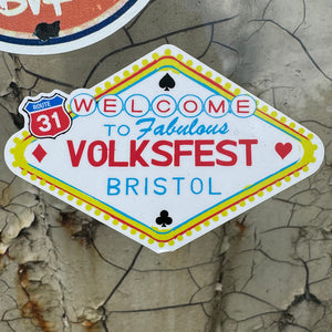 Viva Las Volksfest Show Sticker